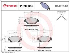 BREMBO P 28 050
