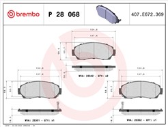 BREMBO P 28 068