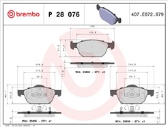 BREMBO P 28 076
