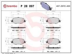 BREMBO P 28 097