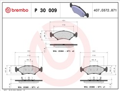 BREMBO P 30 009