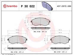BREMBO P 30 022