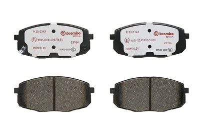 BREMBO P 30 034X Číslo výrobce: 23966. EAN: 8020584121597.