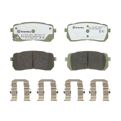 BREMBO P 30 035G Číslo výrobce: 24599. EAN: 8020584125052.