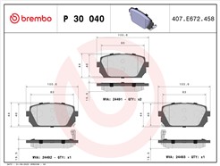 BREMBO P 30 040