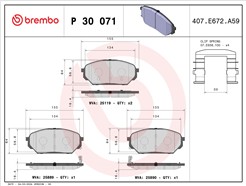 BREMBO P 30 071