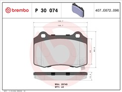 BREMBO P 30 074