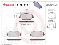 BREMBO P 30 110