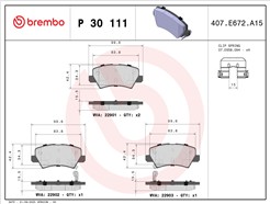 BREMBO P 30 111