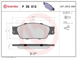 BREMBO P 36 012