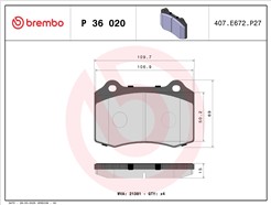 BREMBO P 36 020