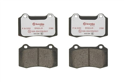 BREMBO P 36 020X Číslo výrobce: 21381. EAN: 8020584068892.
