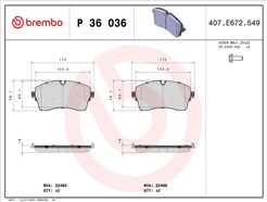 BREMBO P 36 036