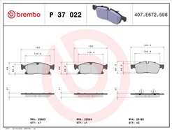 BREMBO P 37 022