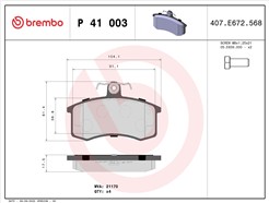 BREMBO P 41 003