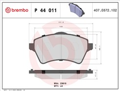 BREMBO P 44 011