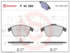 BREMBO P 44 020