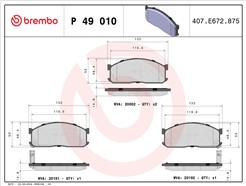 BREMBO P 49 010