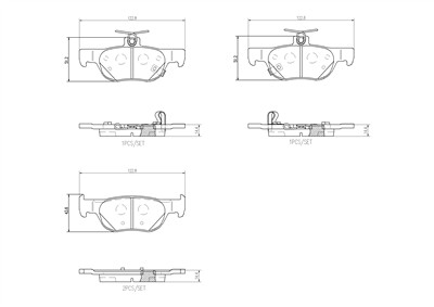 BREMBO P 49 064 Číslo výrobce: 26174. EAN: 8020584117958.