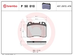 BREMBO P 50 010