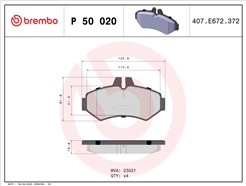 BREMBO P 50 020