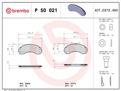 BREMBO P 50 021