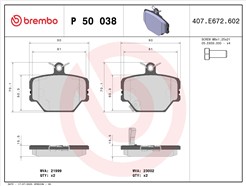 BREMBO P 50 038