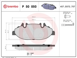 BREMBO P 50 050