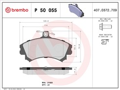 BREMBO P 50 055