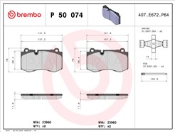 BREMBO P 50 074