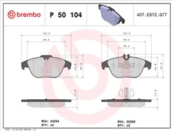 BREMBO P 50 104