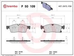 BREMBO P 50 109