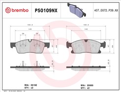 BREMBO P50109NX