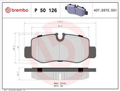 BREMBO P 50 126