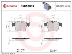 BREMBO P50133NX