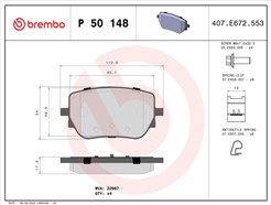 BREMBO P 50 148