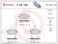 BREMBO P 50 153