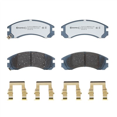 BREMBO P 54 017E Číslo výrobce: 21363. EAN: 8020584129968.