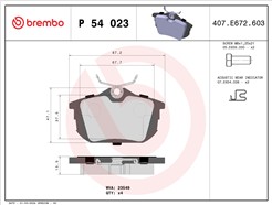 BREMBO P 54 023