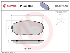 BREMBO P 54 060