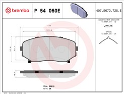 BREMBO P 54 060E