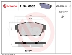 BREMBO P 54 063E
