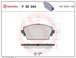 BREMBO P 56 044