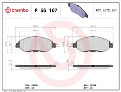 BREMBO P 56 107