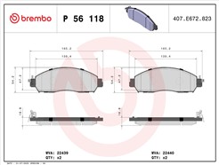 BREMBO P 56 118