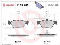 BREMBO P 59 019