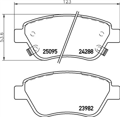 BREMBO P 59 081 Číslo výrobce: 23932. EAN: 8020584110195.