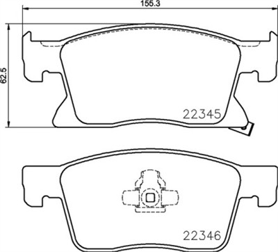 BREMBO P 59 091 Číslo výrobce: 22346. EAN: 8020584084502.