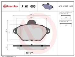BREMBO P 61 053