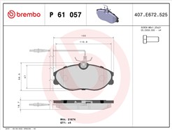 BREMBO P 61 057